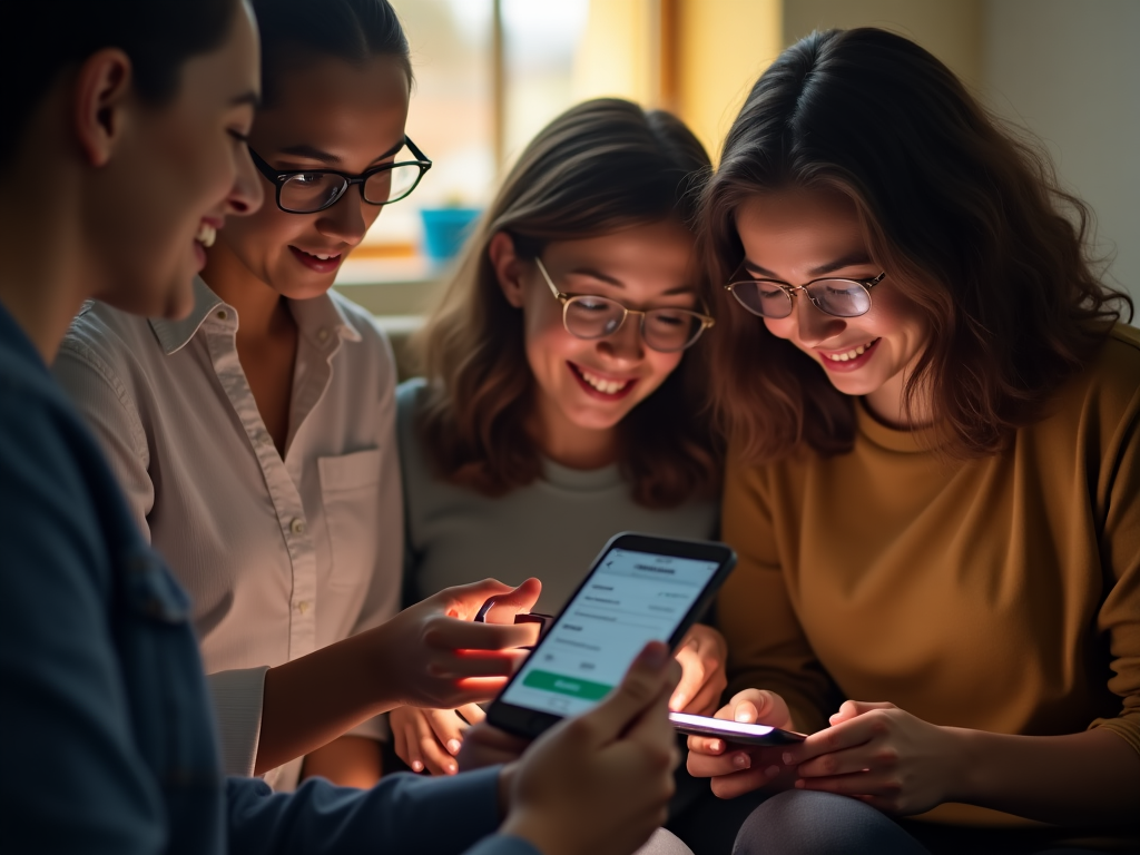 Personas utilizando tecnologías financieras en comunidades rurales